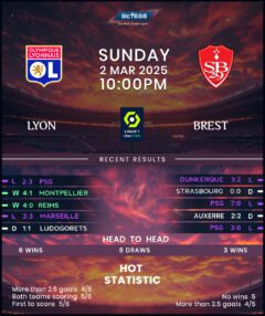 Lyon vs Brest