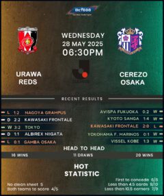 Urawa Reds vs Cerezo Osaka