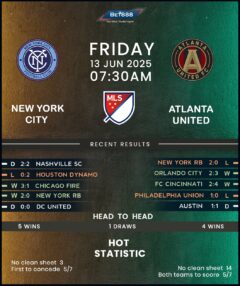 New York City FC vs Atlanta United